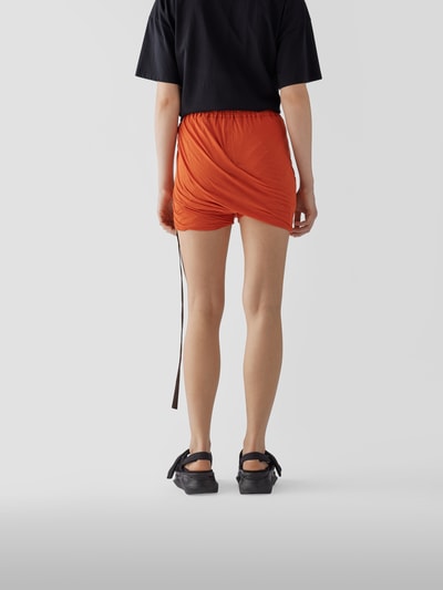 Rick Owens Shorts mit Label-Applikation Orange 5