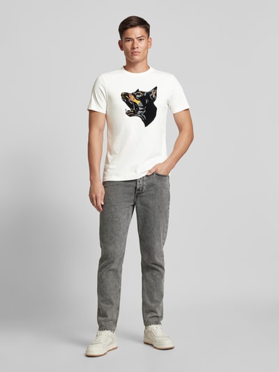 Antony Morato Regular Fit T-Shirt mit Rundhalsausschnitt Weiss 1