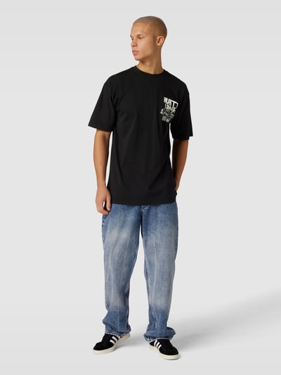 MARKET T-Shirt mit Statement-Print Modell 'CALL MY LAWYER' Black 1