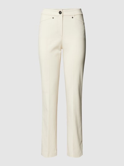Marc Cain Hose mit Bügelfalten Beige 2