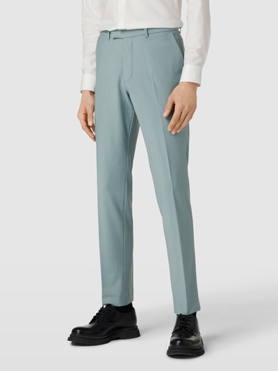 Drykorn Pantalon met haakjes- en ritssluiting, model 'PIET' Mintgroen - 4