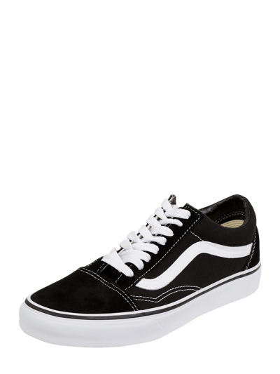 Vans Sneaker aus Veloursleder und Textil Modell 'Old Skool' Black 1