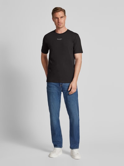 Marc O'Polo Regular Fit T-Shirt aus reiner Baumwolle Black 1