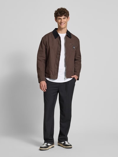 Only & Sons T-shirt z detalem z logo model ‘MATT’ Biały 1