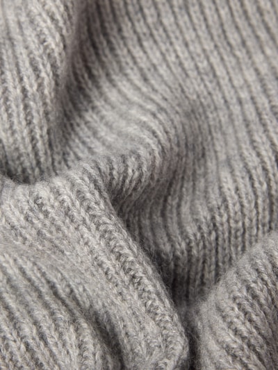 MCNEAL Schal aus reinem Kaschmir Hellgrau Melange 2