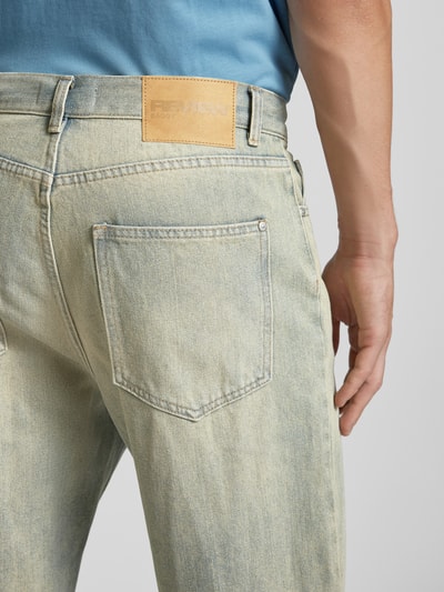 REVIEW Baggy fit jeans in 5-pocketmodel Blauw - 3