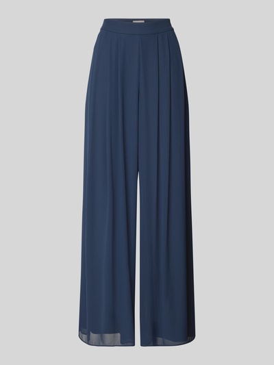 Christian Berg Cocktail Relaxed fit marlenebroek met naadritssluiting Donkerblauw - 2