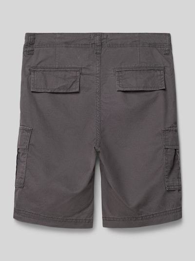 Jack & Jones Regular Fit Bermudas mit Cargotaschen Graphit 3