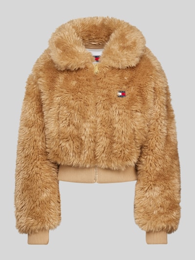 Tommy Jeans Jack met imitatiebont Camel - 2