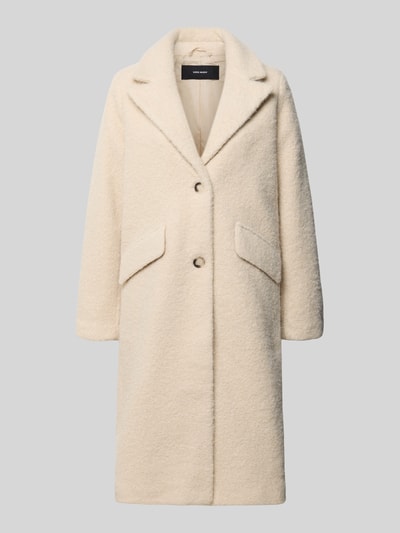 VERO MODA Mantel mit Bouclé-Struktur Modell 'VMELENA' Ecru 1