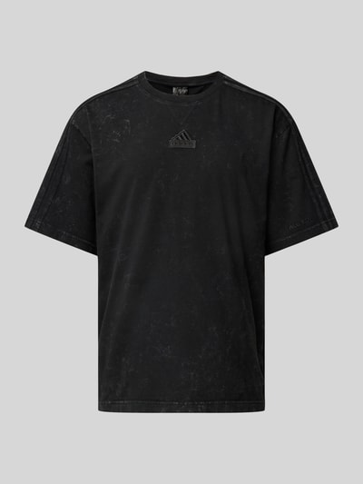 ADIDAS SPORTSWEAR T-shirt met labelstitching Zwart - 2