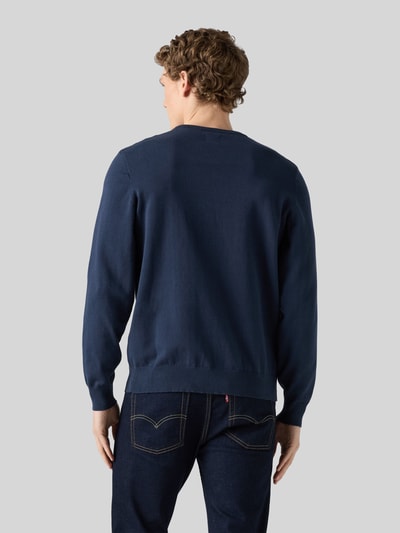 Levi's® Regular Fit Pullover aus reiner Baumwolle Marine 5