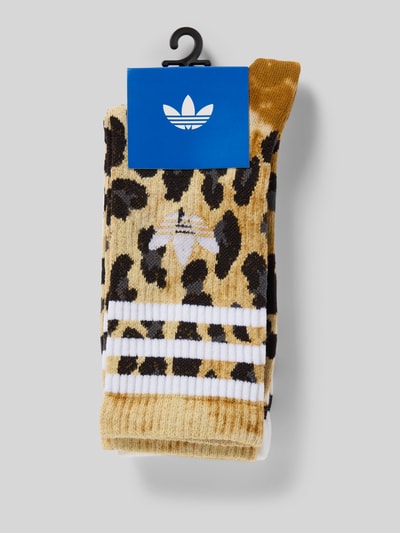 adidas Originals Socken mit Label-Print im 2er-Pack Beige 3