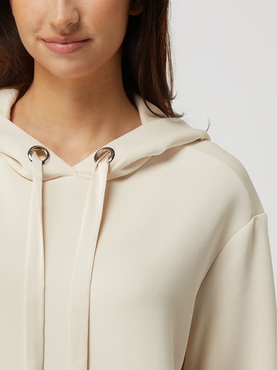 comma Hoodie aus Modalmischung  Sand 3