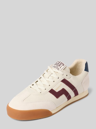 Gant Sneakers van echt leer met reliëflogo, model 'Beylana' Wit - 1