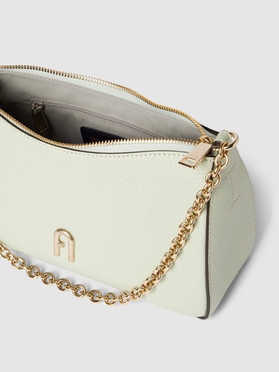 FURLA Schoudertas met labeldetail, model 'PRIMULA' Mintgroen - 4