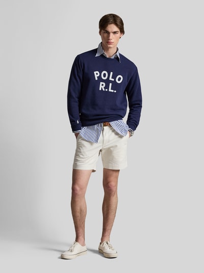 Polo Ralph Lauren Bluza o kroju regular fit z mieszanki bawełny Granatowy 1