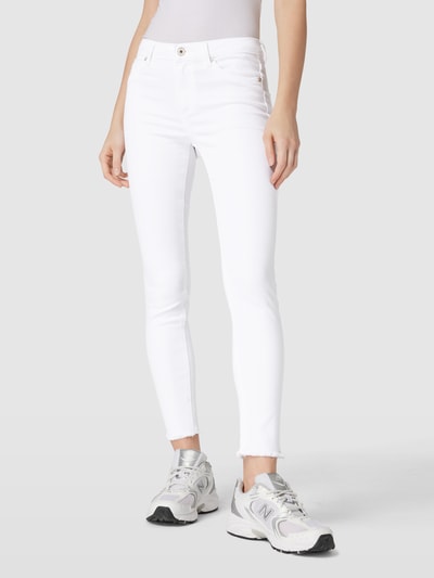 Only Skinny fit jeans met stretch, model 'BLUSH' Wit - 4