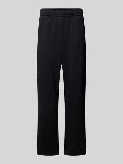 KARL KANI Straight Leg Sweatpants mit Label-Stitching Black 2