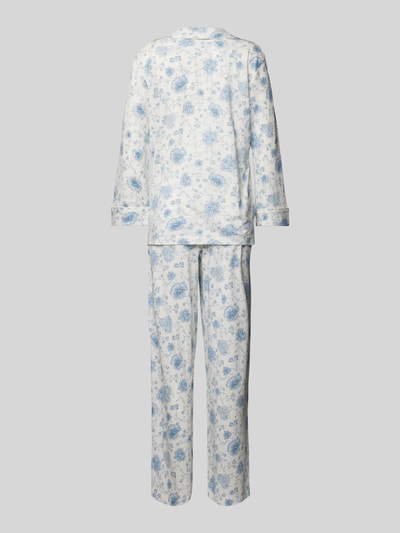 Lauren Ralph Lauren Pyjama mit Reverskragen Offwhite 3