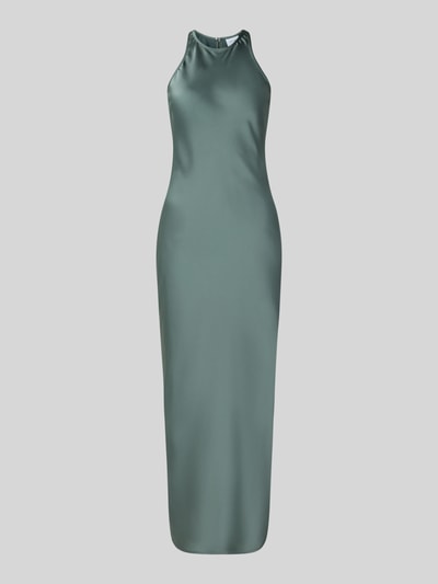 Produktfoto, avondjurk van satijn in recht model, maxi-jurk, model 'RAVENNA' van VILA, ronde hals, ruglengte 133 cm, borstwijdte 40 cm