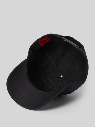 HUGO Basecap mit Label-Stitching Modell 'Jude' Black 2