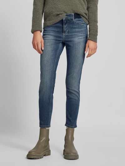 Angels Slim fit jeans met labeldetails, model 'ORNELLA' Blauw - 4