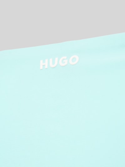 HUGO Bikini-Hose mit seitlichen Schnürungen Modell 'PURE' Blau 2