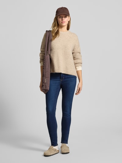 Levi's® 300 Skinny Fit Jeans im 5-Pocket Design Modell 'SHAPING SKINNY' Dunkelblau 1