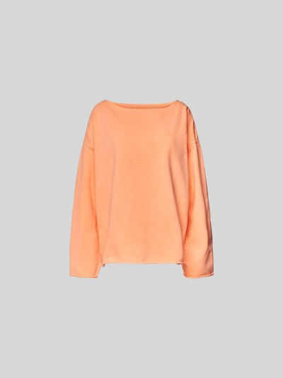 Juvia Sweatshirt mit Rollsaum Orange 2