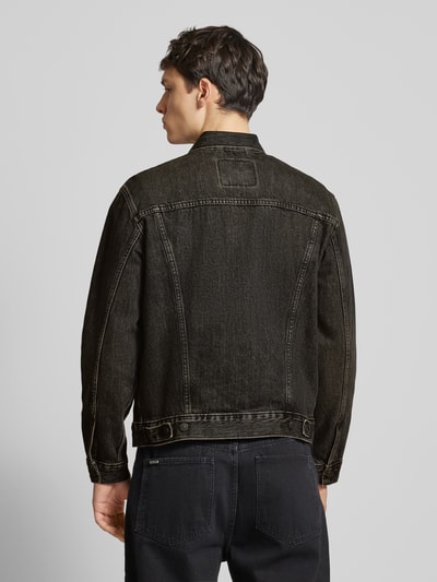 Levi's® Jeansjack met borstzakken Zwart - 5