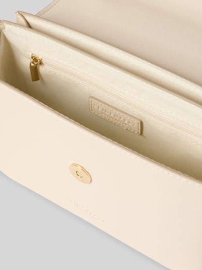 Seidenfelt Handtasche mit Tragehenkel und Nieten Modell 'SENJA' Beige 5