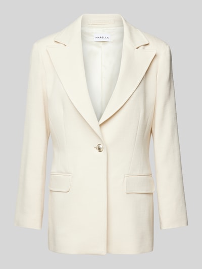 Marella Blazer mit Reverskragen Modell 'SACCA' Offwhite 2