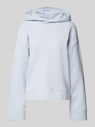 JAKE*S STUDIO WOMAN Oversized Hoodie aus reiner Baumwolle Modell 'Cosy' Hellblau 2