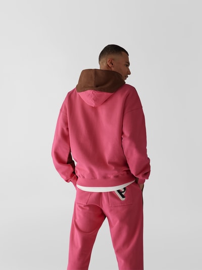 Preach Hoodie mit Label-Patch Pink 5