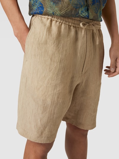 Emporio Armani Bermudas mit elastischem Bund Beige 3