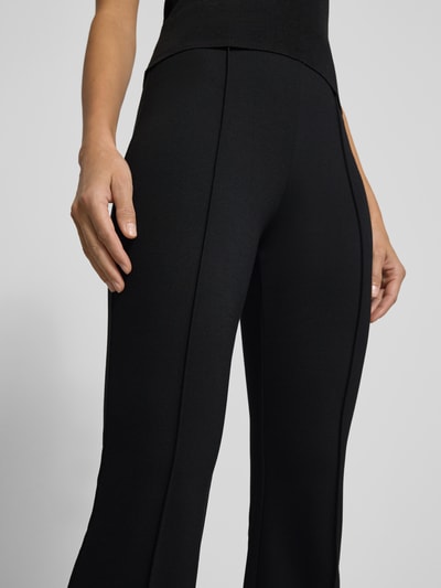 Calvin Klein Womenswear Flared Cut Hose Modell 'PONTE PINTUCK' Black 3