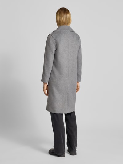 s.Oliver RED LABEL Płaszcz o kroju relaxed fit z dodatkiem wełny Jasnoszary melanż 5