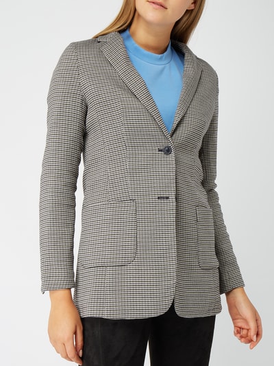 OPUS Blazer mit Pepita-Dessin  Camel 3