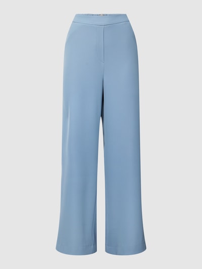 Jake*s Collection Stoffen broek met elastische band Bleu - 2