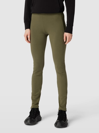 Marc O'Polo Leggings mit elastischem Bund Khaki 4