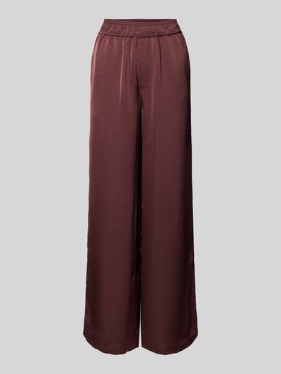 mbyM Stoffhose mit elastischem Bund Modell 'Asaka' Bordeaux 1