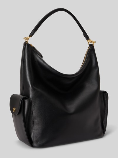 Lauren Ralph Lauren Umhängetasche aus echtem Leder Black 2