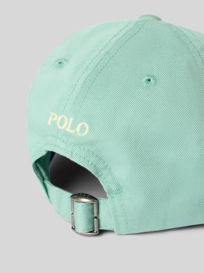 Polo Ralph Lauren Kids Czapka z daszkiem z czystej Bawełna Miętowy 3