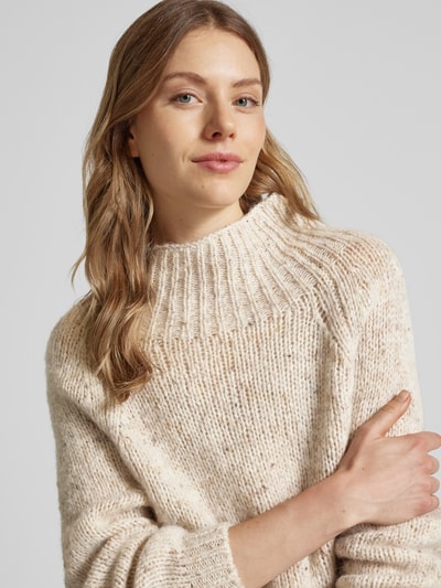 MAX&Co. Strickpullover mit Rundhalsausschnitt Modell 'BERTA' Offwhite 3