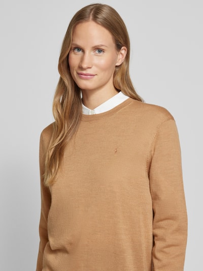 Polo Ralph Lauren Gebreide pullover met ribboorden Camel - 3