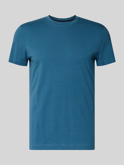 Tom Tailor Slim fit T-shirt van katoenmix
 Oceaanblauw - 2