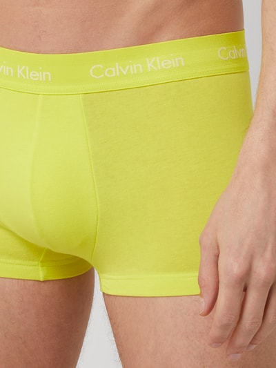 Calvin Klein Underwear Classic Fit Low Rise Trunks mit Stretch-Anteil im 3er-Pack  Gelb 2