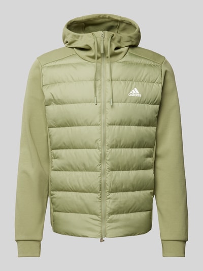 ADIDAS SPORTSWEAR Steppjacke mit Label-Print Oliv 2