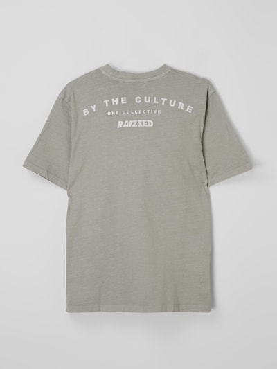 Raizzed Oversized T-Shirt mit Logo-Prints Modell 'Huntington' Hellgrau 3